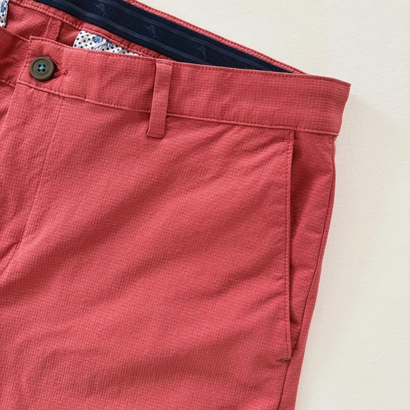 Tommy Bahama Chip Shot 10 inch shorts Flat Front Shorts New Red - Picture 7 of 9